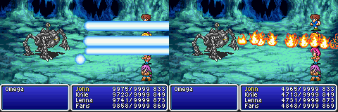 Final Fantasy V Advance Optional Bosses