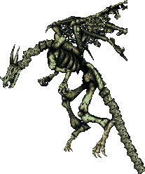 castlevania 68000 boss skeleton dragon