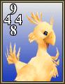 final fantasy viii triple triad chicobo card