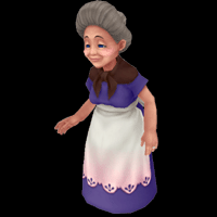 kingdom hearts character kairi's grandmother