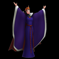kingdom hearts character wicked queen