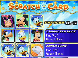 kingdom hearts re: coded scratch cards