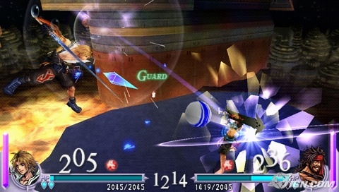 Dissidia: Final Fantasy screen