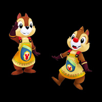 kingdom hearts character chip and dale