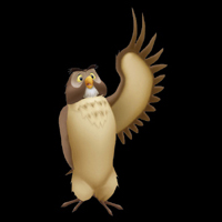 kingdom hearts character owl