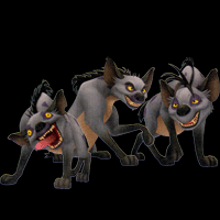 kingdom hearts character hyenas