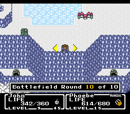 mystic quest battlefield screenshot