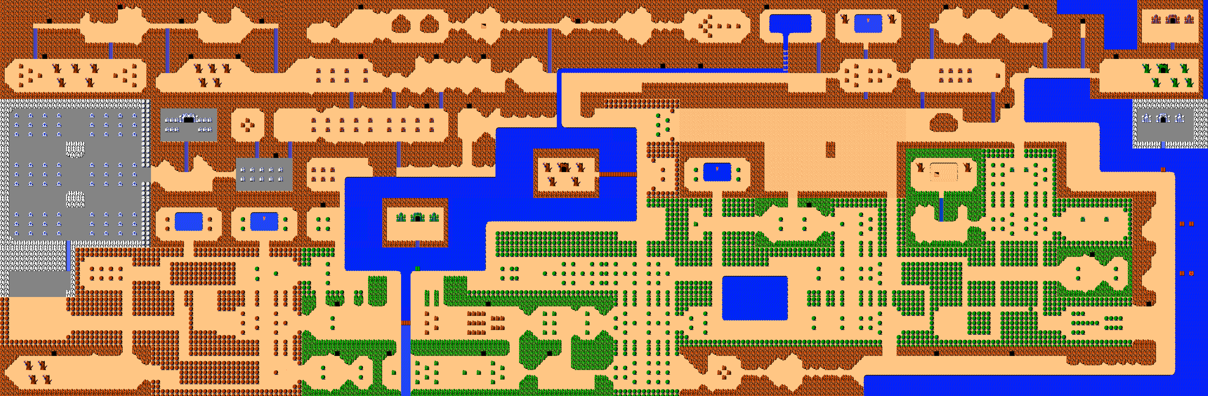 legend of zelda quest 2 map.